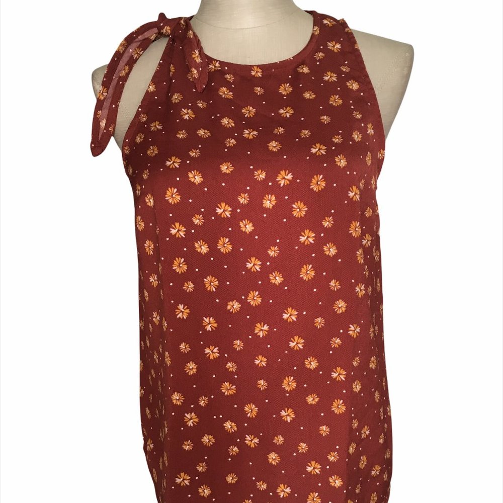 14th & Union 🛍️ Women's Sleeveless Blouse NWOT Sz XS